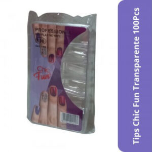 Tips Chic Fun Transparente 100Pcs
